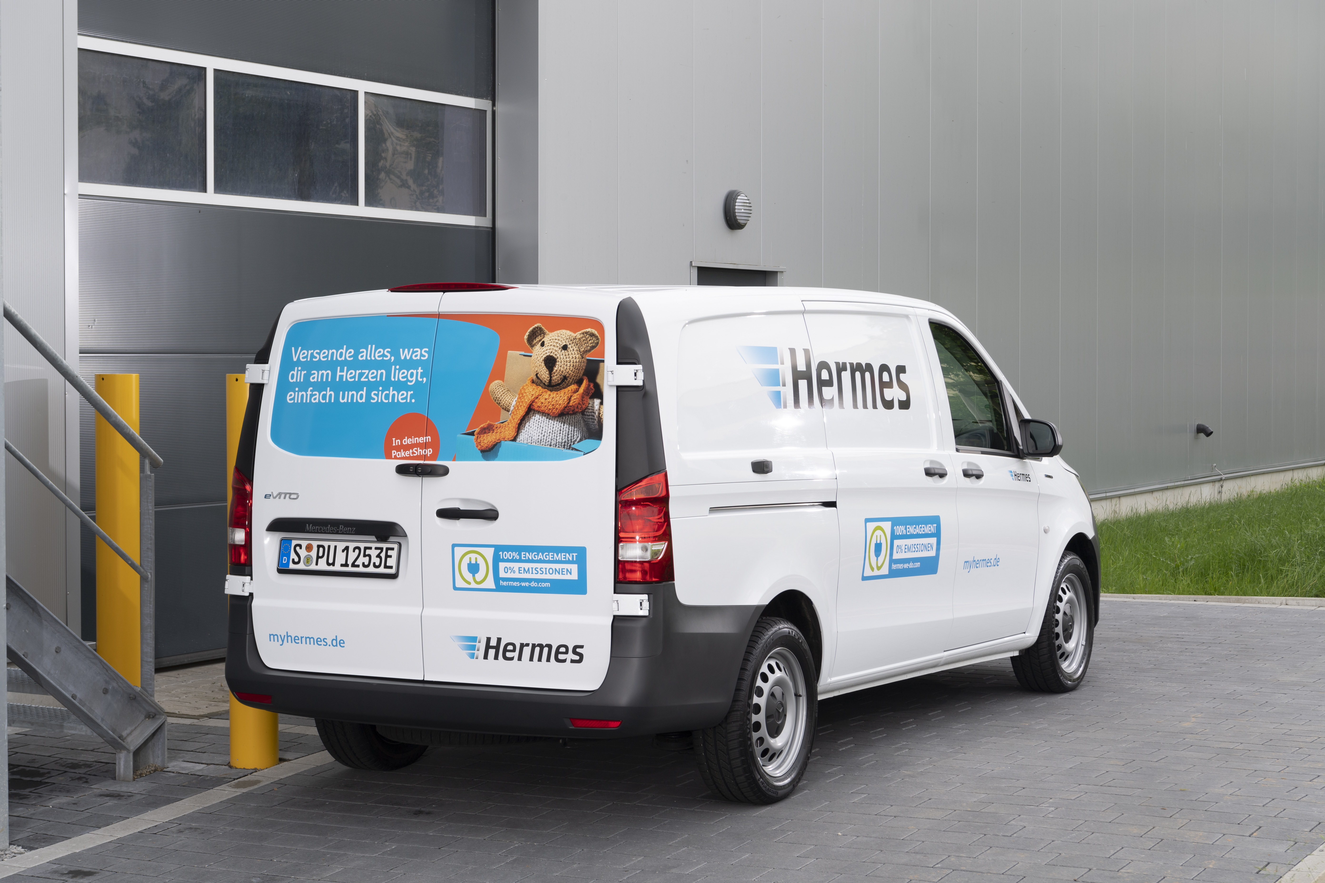 Hermes and Mercedes-Benz Vans: Electric 